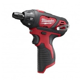 Destornillador 1/4" Compacto 12 Volts Li-Ion 0-500 Rpm Milwaukee 2401-20