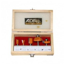 Brocas Para Router 5 Piezas Profesionales Adir 0157