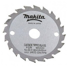Disco Sierra Circular 8 1/4" 20 Dientes Makita D21521