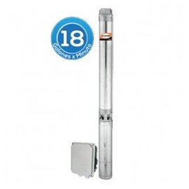 Motobomba Sumergible 1 Hp 220 V Evans Vsd418Me100G3