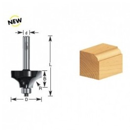 Broca 7/8 X 1/5 2A X 1/4" Corner Timberline Tim37010 1