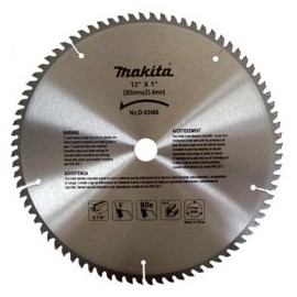 Disco Sierra Circular T. C. T 12" X 1" X 80 Dientes Makita A93902 1