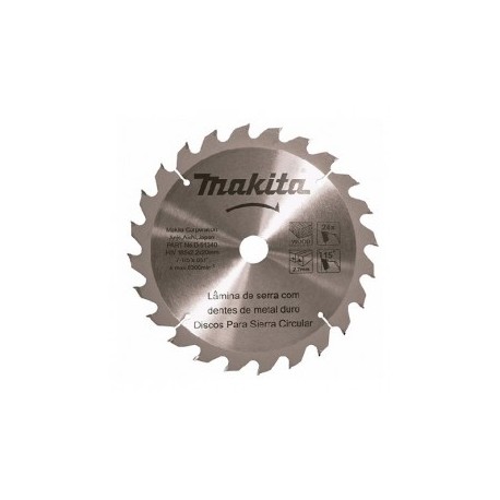 Disco Sierra Circular 7 1/4" X 20 Mm X 40 Tpi Makita D51356 1
