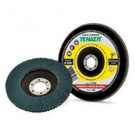 Disco Laminado Para Lijar Acabado Medio Grano 40 7" X 7/8" Austromex 1730