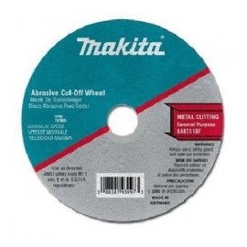 Disco Abrasivo Corte Metal 4 1/2" 3/64" 7/8" Makita 724115A 1