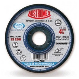 Disco Abrasivo Para Corte Austromex 762