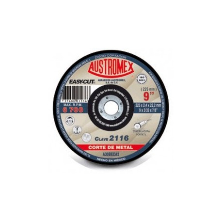 Disco Corte De Metal 9" Austromex 2116