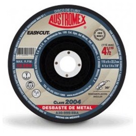 Disco Para Desbaste Metal 4" Austromex 2004 Easy Cut