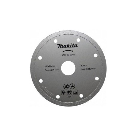 Disco De Diamante 4 3/8" Rin Continuo Para Porcelana Makita B22925 1
