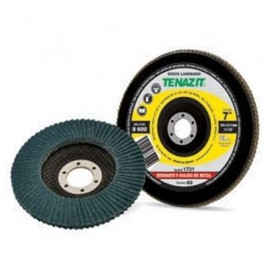 Disco Laminado Para Lijar Acabado Fino Grano 60 7" X 7/8" Austromex 1731