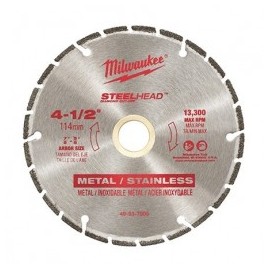 Disco Diamantado Para Corte De Metal 4-1/2" Milwaukee 49937805 1