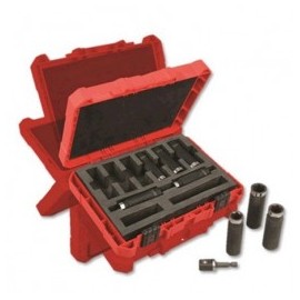 Dados De Sockets 9 Piezas 1/2" Milwaukee 49664484 1