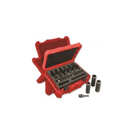 Dados De Sockets 9 Piezas 1/2" Milwaukee 49664484 1