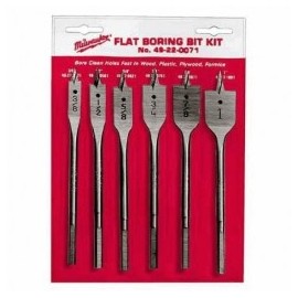 Brocas Planas Para Madera Juego De 6 Piezas Milwaukee 49220071 1