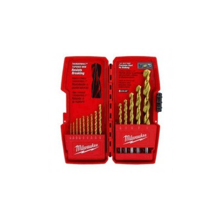 Brocas Juego De 14 Piezas De Titanium Milwaukee 48890011 1