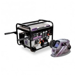 Motosoldadora 50-200 Amp 5,500 Watts 120 V 14 Hp Marcha Y Bateria