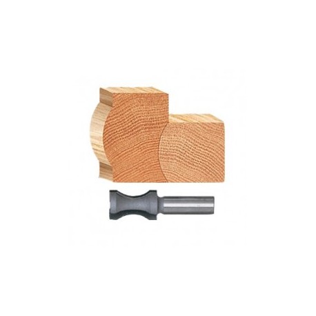 Broca 13/16 X 1-1/4 A X 1/4" Convex Zanco Amana Ama51580 1