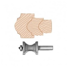 Broca 1-1/8 X 1 A X 1/2" Bullnose Con Balero Amana Ama51530 1