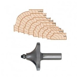 Broca 7/8 X 1/2 A X 1/4" Cortadora De Moldura Amana Ama49600 1