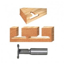 Broca 1-1/8 X 21/32 A X 3/8" Para Panel Ranurado Amana Ama48100 1