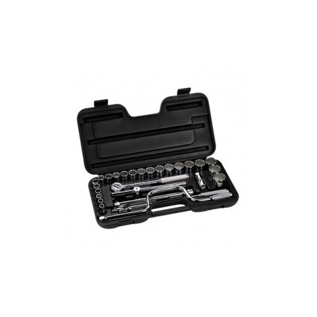 Dado 1/4 A 1 1/4" Std Mando 1/2" Juego 29 Piezas N.R Stanley Stn86504-1