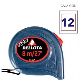 Flexómetro 8 Metros X 25 MM BELLOTA 7500208