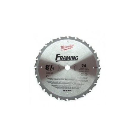 Sierra Circular 8-1/4" X 24 Dientes Milwaukee 48404150