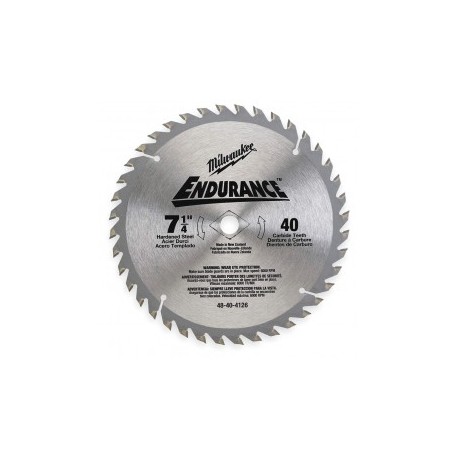 Sierra Circular 7-1/4" X 40 Dientes Fino Milwaukee 48400726