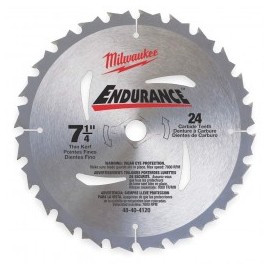Sierra Circular 7-1/4" X 24 Dientes Milwaukee 48400720