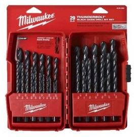 Brocas De Óxido Negro Thunderbolt 29 Piezas Milwaukee 48892802