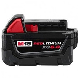 Bateria De 18 Volts M18 Redlithium 5.0 Ah Milwaukee 48111850