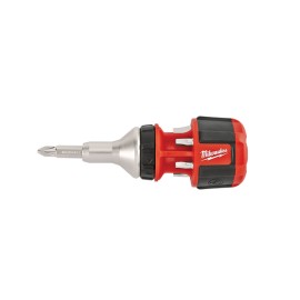 Desarmador Multibit Compacto De Trinquete 8 En 1 Milwaukee 48222330