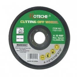 Disco Corte Metal 4-1/2" X 1/16" X 7/8" Hoteche Hp71011151