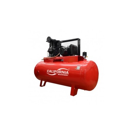 Compresor De Banda 10 Hp 500 Lts 220-440V 175Lbs Bifasico