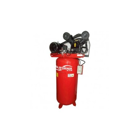 Compresor De Banda Vertical 3 Hp 230 Litros 110-220 Volts California Machinery CALEBY30KIT
