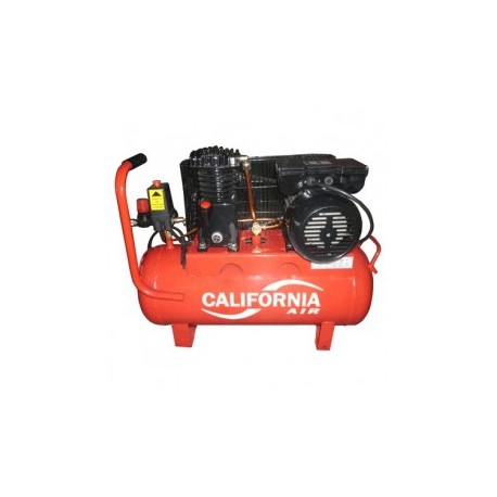 Compresor De Banda 3/4 Hp 30 Litros 110 Volts 115 Psi California Machinery CALEBZ30