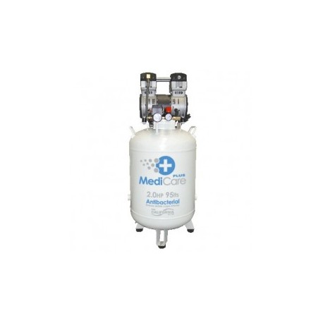 Compresor Silencioso Vertical 2 Hp 130 Litros California Machinery CALESWS25