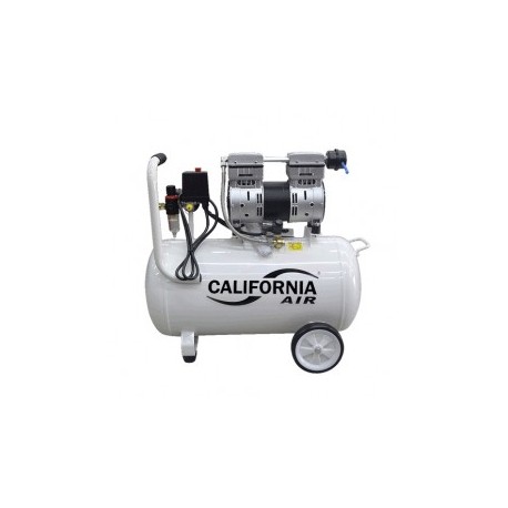 Compresor 1 Hp Libre De Aceite Con Tanque 50 Litros California Machinery Calq50-50