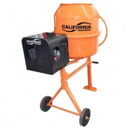 Revolvedora De Concreto 140 Litros A Gasolina California Machinery CALT140G