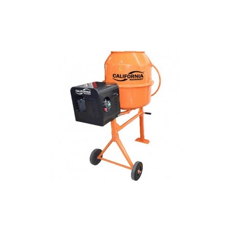 Revolvedora De Concreto 200 Litros 5 Hp A Gasolina California Machinery CALT200G