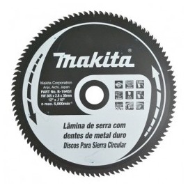 Disco Sierra Circular 10" X 1 3/16" X 80 Makita B19451
