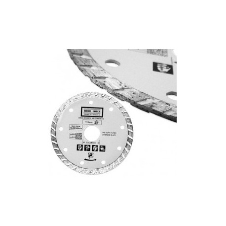 Disco Concreto Turbo Corte En Seco 4 1/2" Neiko 10751