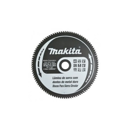 Disco Para Sierra Circular 12" X 1 3/16" X 100 Makita B19554