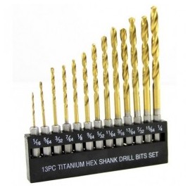 Broca Titanioalta Velocidad 13 Piezas Stark Tools 32613