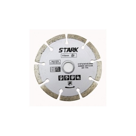 Disco Concreto Guarnecido De Diamante 4 1/2" Stark Tools 06300
