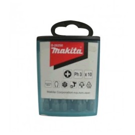 Puntas Phillips 3 X 50 Mm 10 Piezas Makita B26250