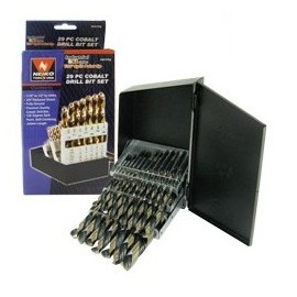 Broca Cobalto Alta Velocidad 29 Piezas Neiko 10177A