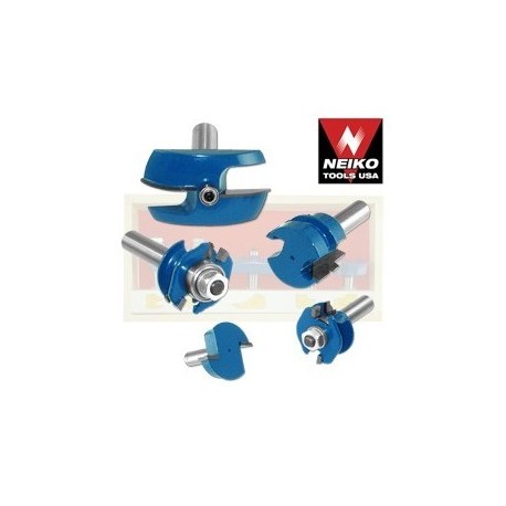 Brocas Para Router 5 Piezas Zanco 1/2" Neiko 10112A