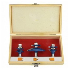 Brocas Para Router 3 Piezas Para Tablero Neiko 10111A