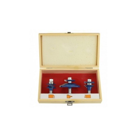 Brocas Para Router 3 Piezas Para Tablero Neiko 10111A